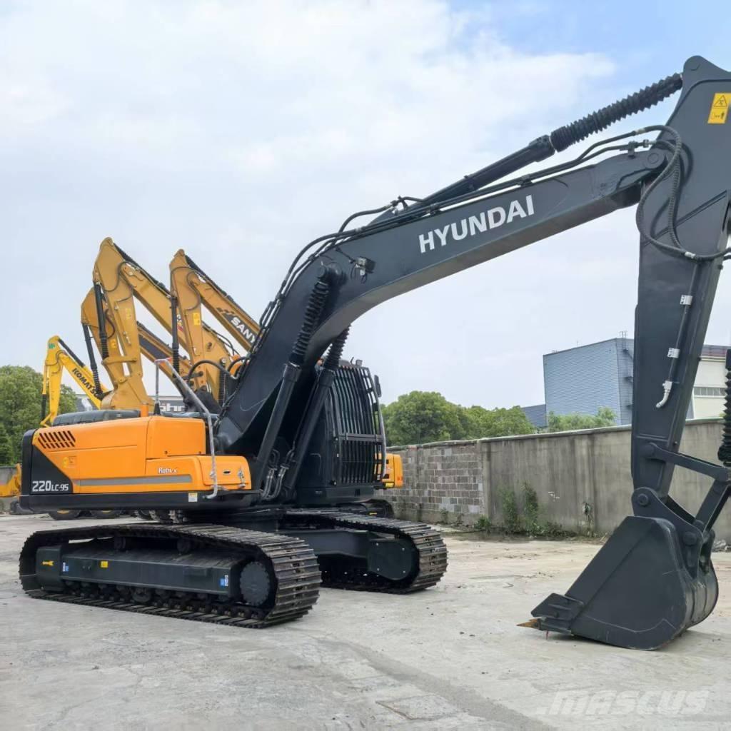 Hyundai r220lc-9s 중형굴삭기 7톤-28톤