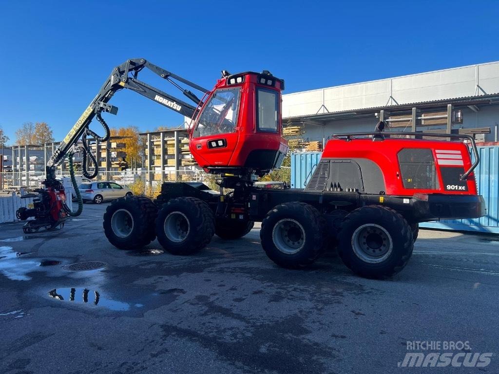 Komatsu 901XC 원목 하베스터