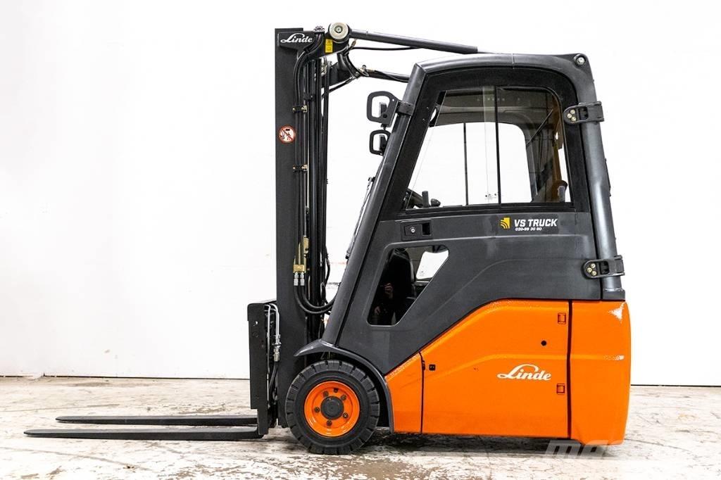 Linde E 16 전동 지게차