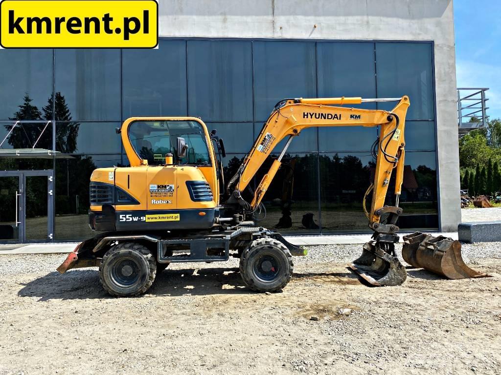 Hyundai Robex 55-9 A  휠 굴삭기