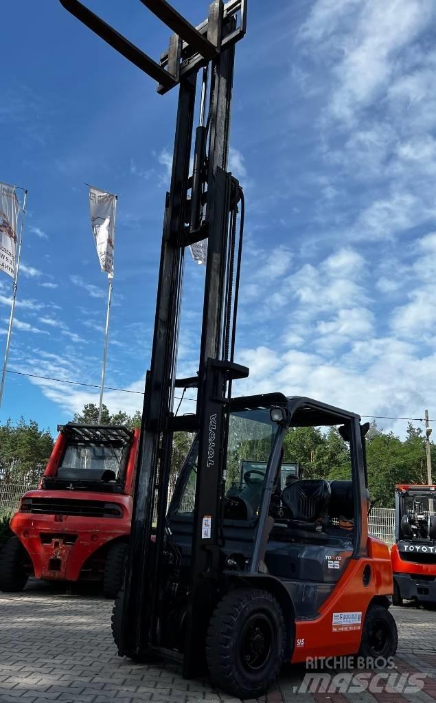 Toyota 02-8 FG F 25 LPG 지게차