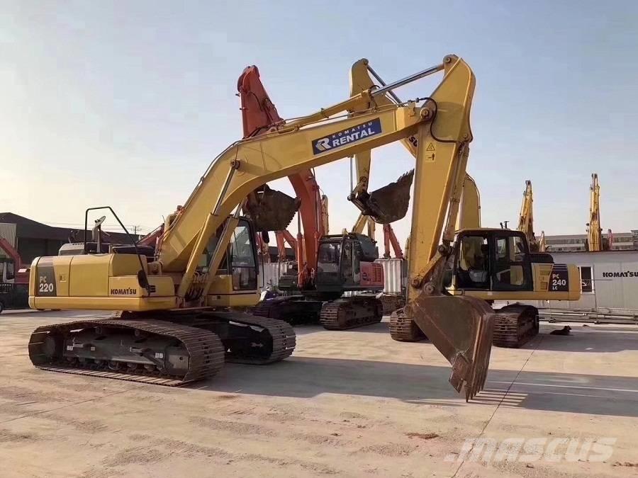Komatsu pc220-7 대형 굴삭기 29톤 이상