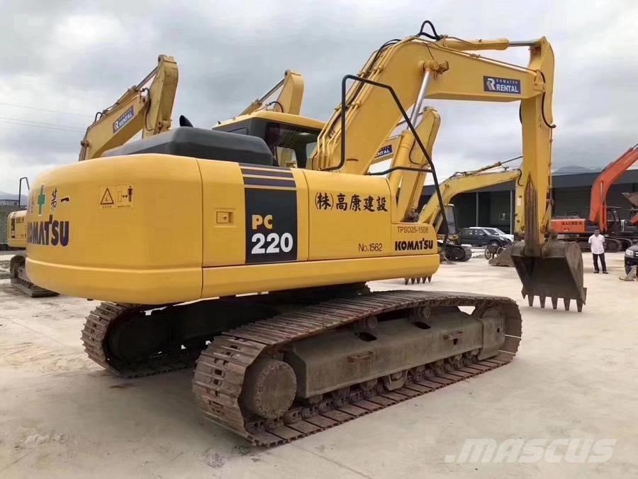 Komatsu pc220-7 대형 굴삭기 29톤 이상