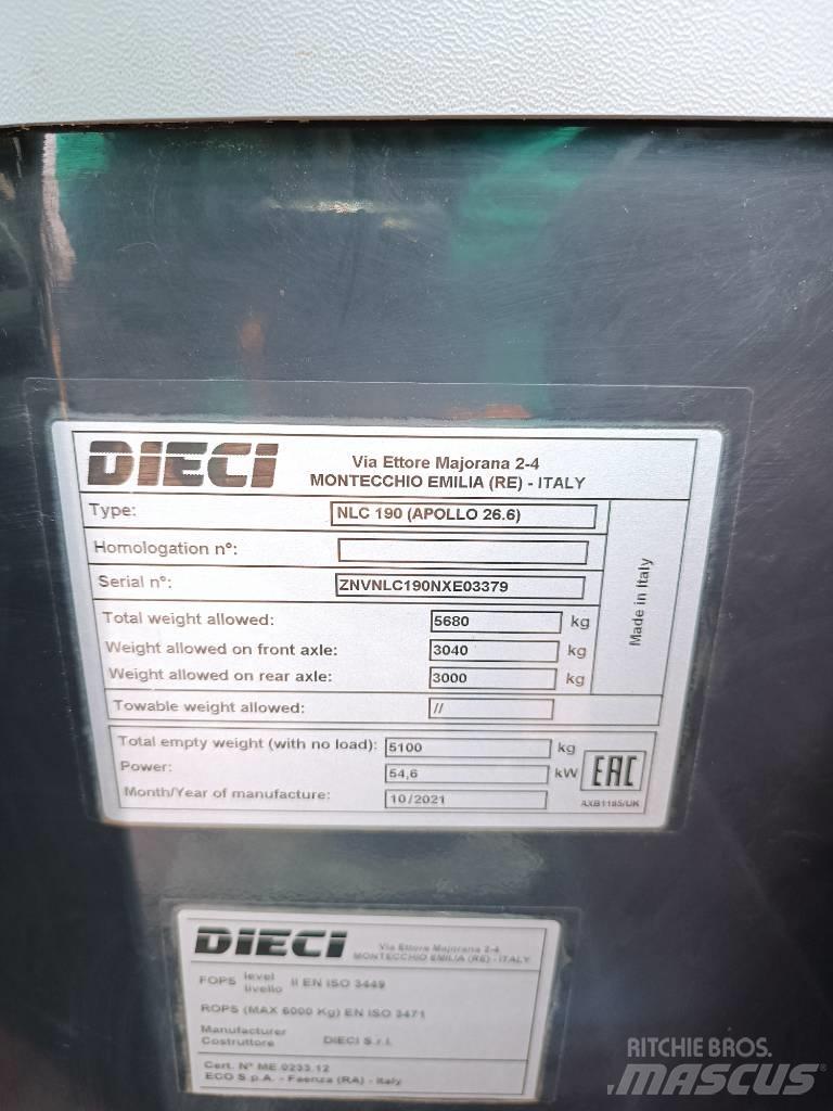 Dieci Apollo 26.6 텔러 핸들러