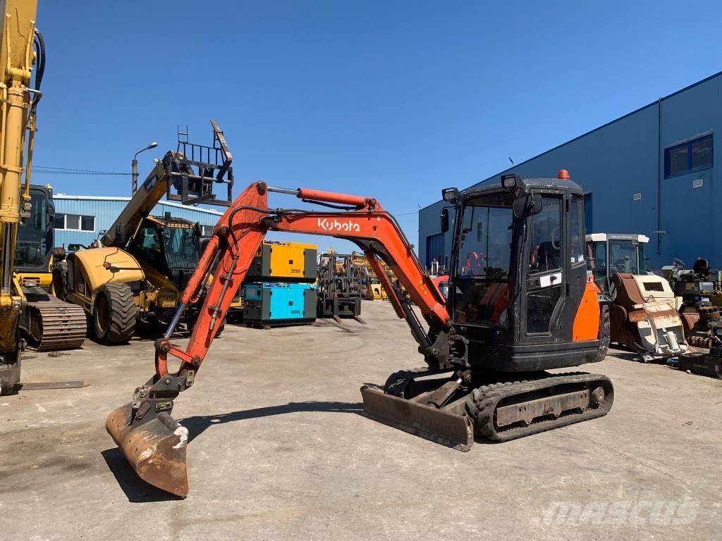Kubota KX 61-3 소형 굴삭기 7톤 미만