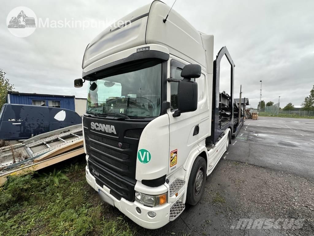 Scania R 450 EKIPAGE 차량 수송차