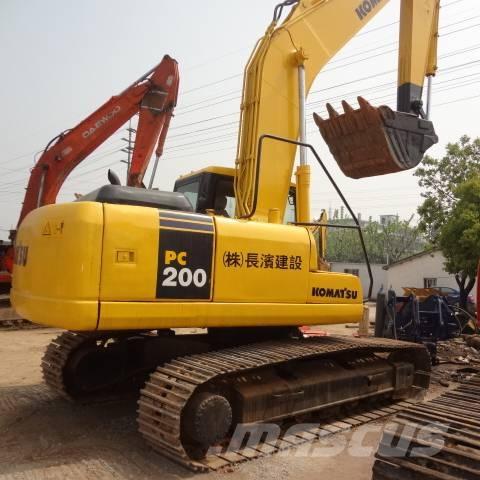 Komatsu pc200-7 대형 굴삭기 29톤 이상