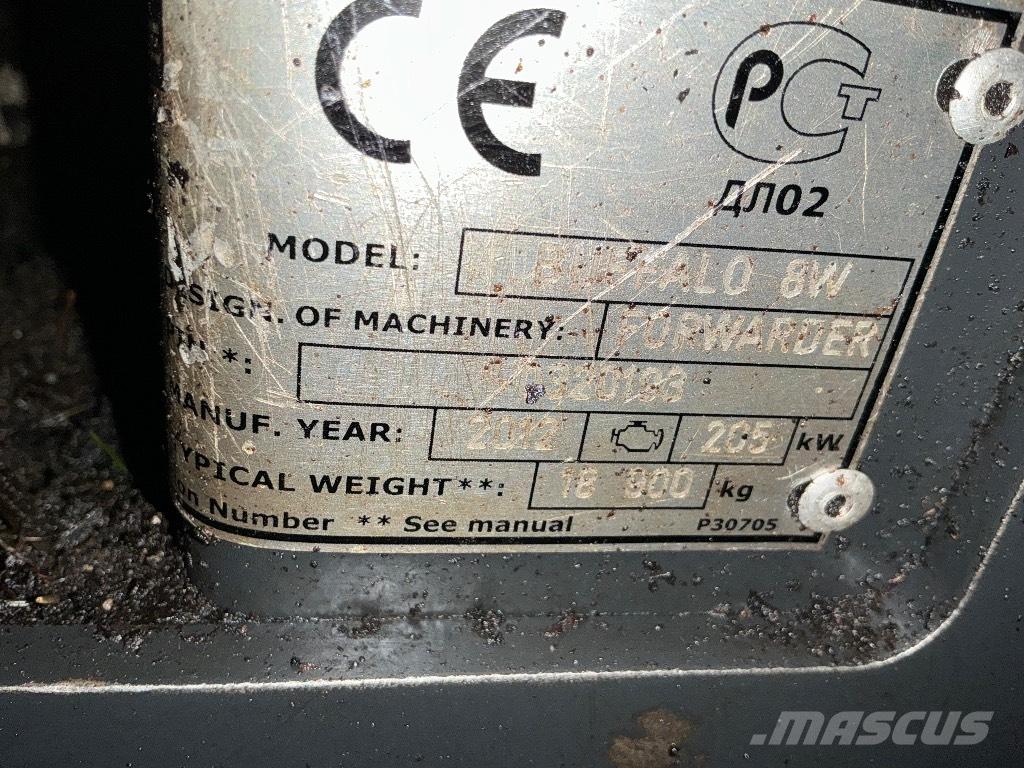 Ponsse BUFFALO+ 8W 원목 포워더