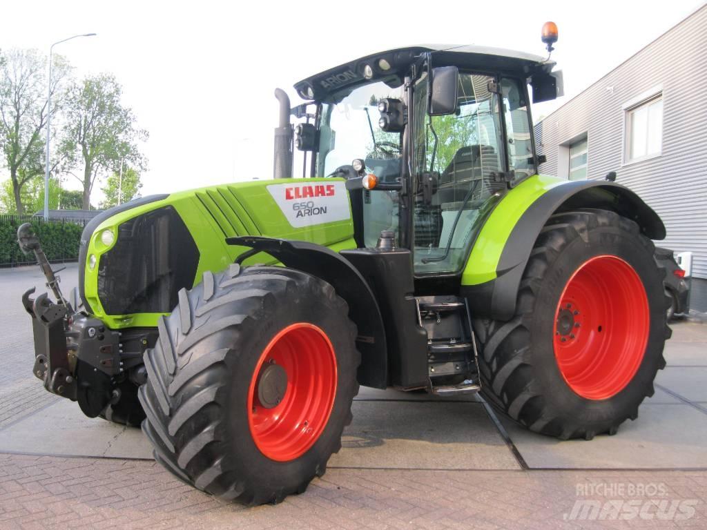 CLAAS Arion 650 CIS 트랙터