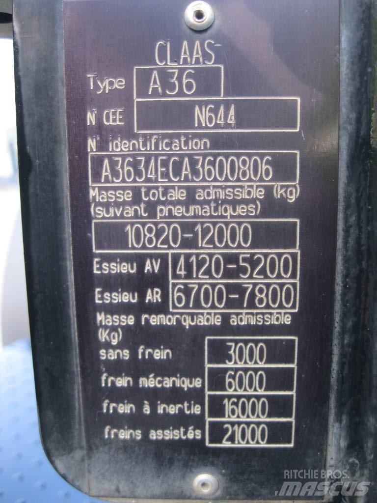 CLAAS Arion 650 CIS 트랙터