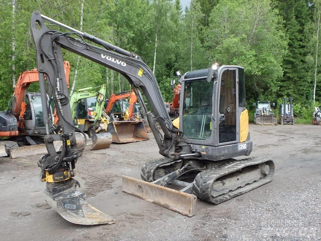 Volvo ECR 50 D 소형 굴삭기 7톤 미만