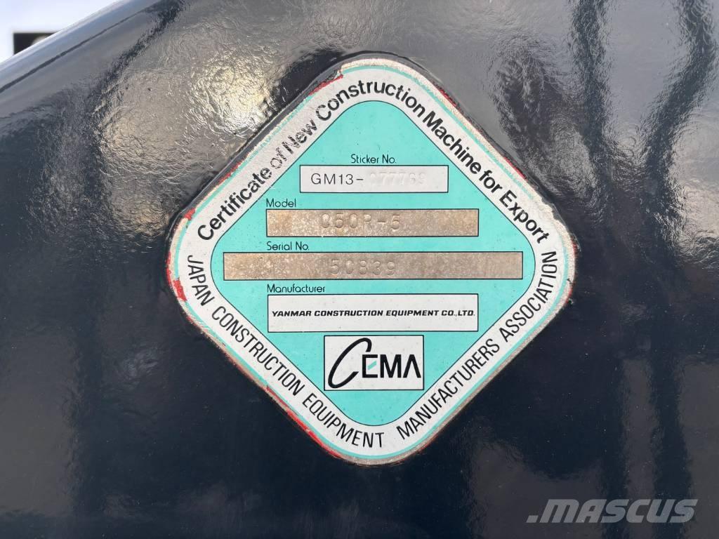 Yanmar C 50 R-5  궤도식 덤프