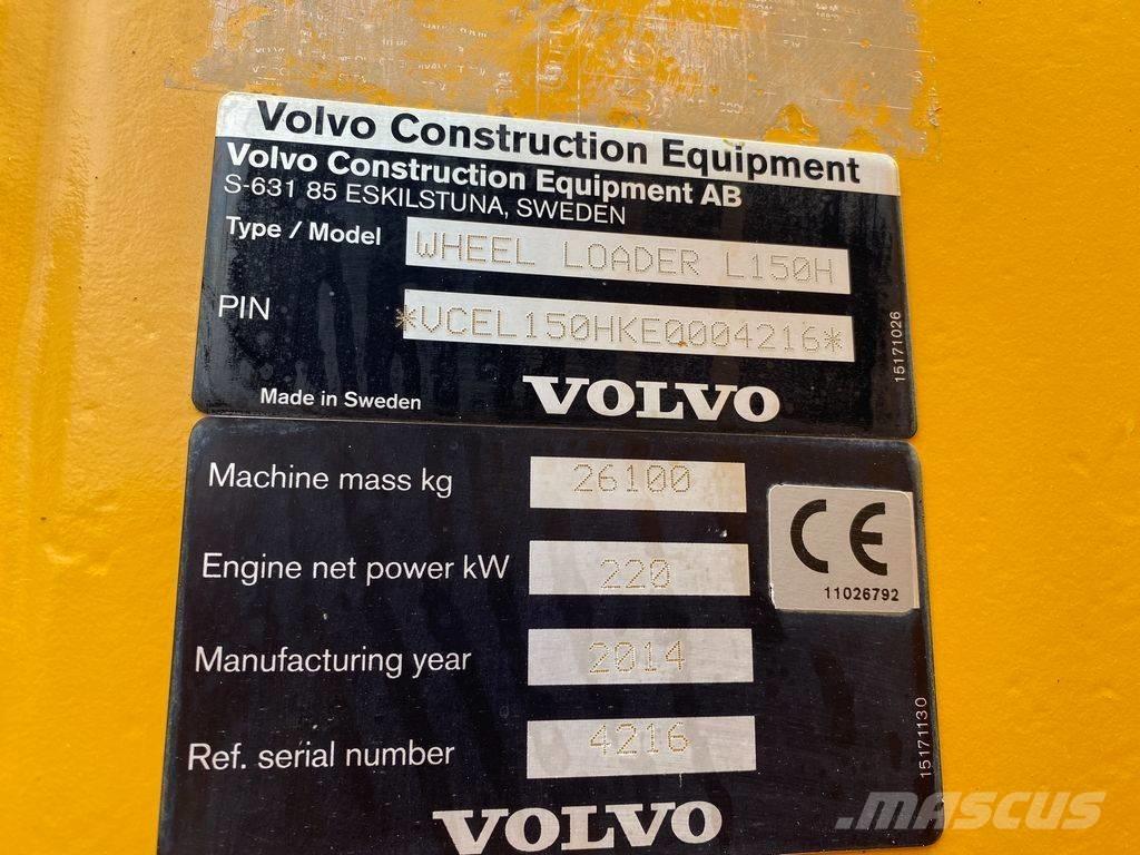 Volvo L 150 H  휠로우더
