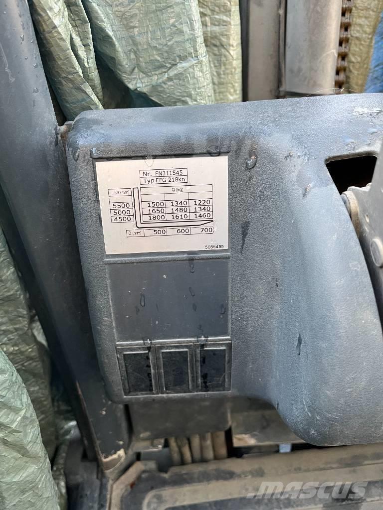 Jungheinrich EFG218 전동 지게차