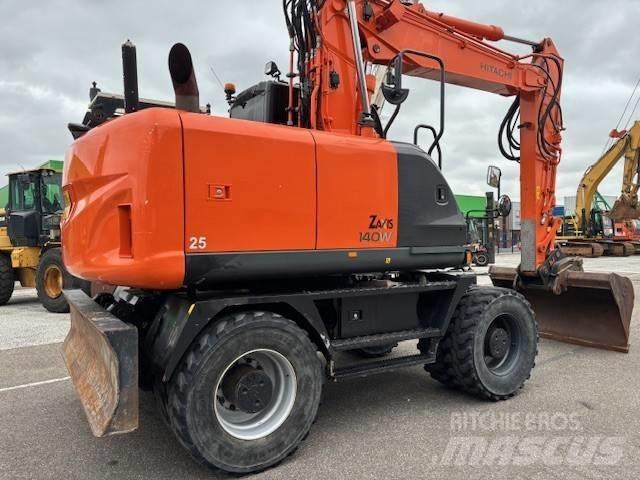 Hitachi ZX 140 W-5  휠 굴삭기