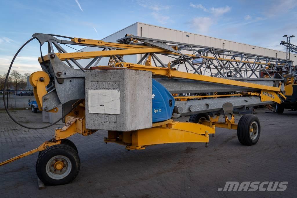 Potain Igo 15 자동 크레인