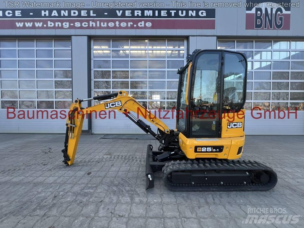 JCB 25Z -werkneu- 소형 굴삭기 7톤 미만