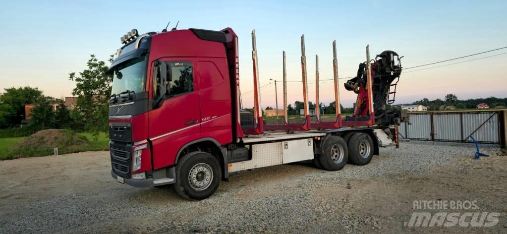 Volvo FH 13 500 목재 트럭