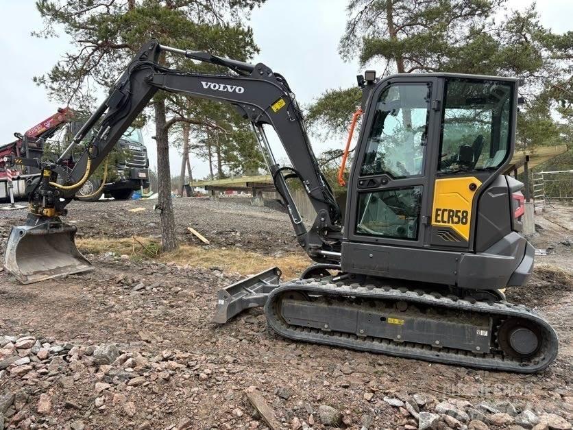 Volvo ECR58F 소형 굴삭기 7톤 미만