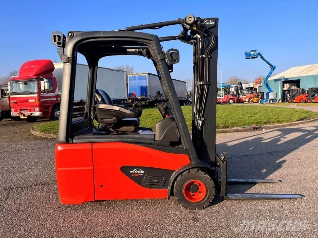 Linde E18L-02 전동 지게차