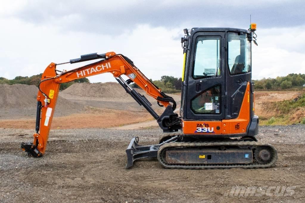 Hitachi ZX33U-6 소형 굴삭기 7톤 미만