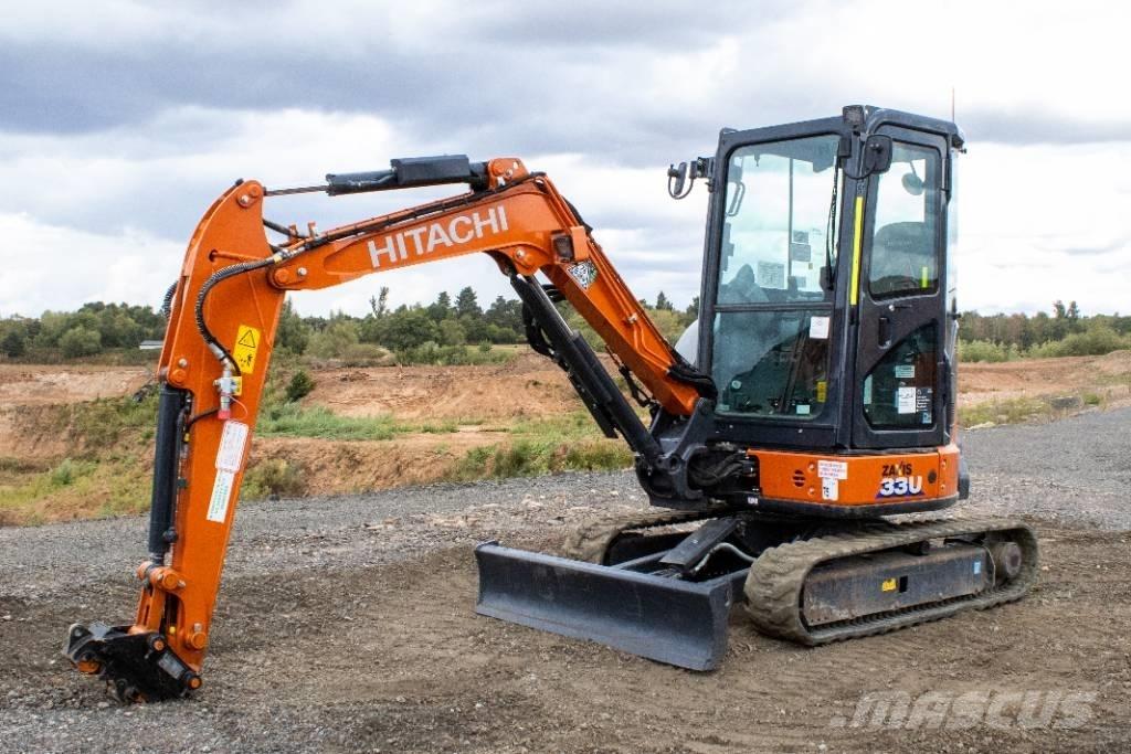 Hitachi ZX33U-6 소형 굴삭기 7톤 미만