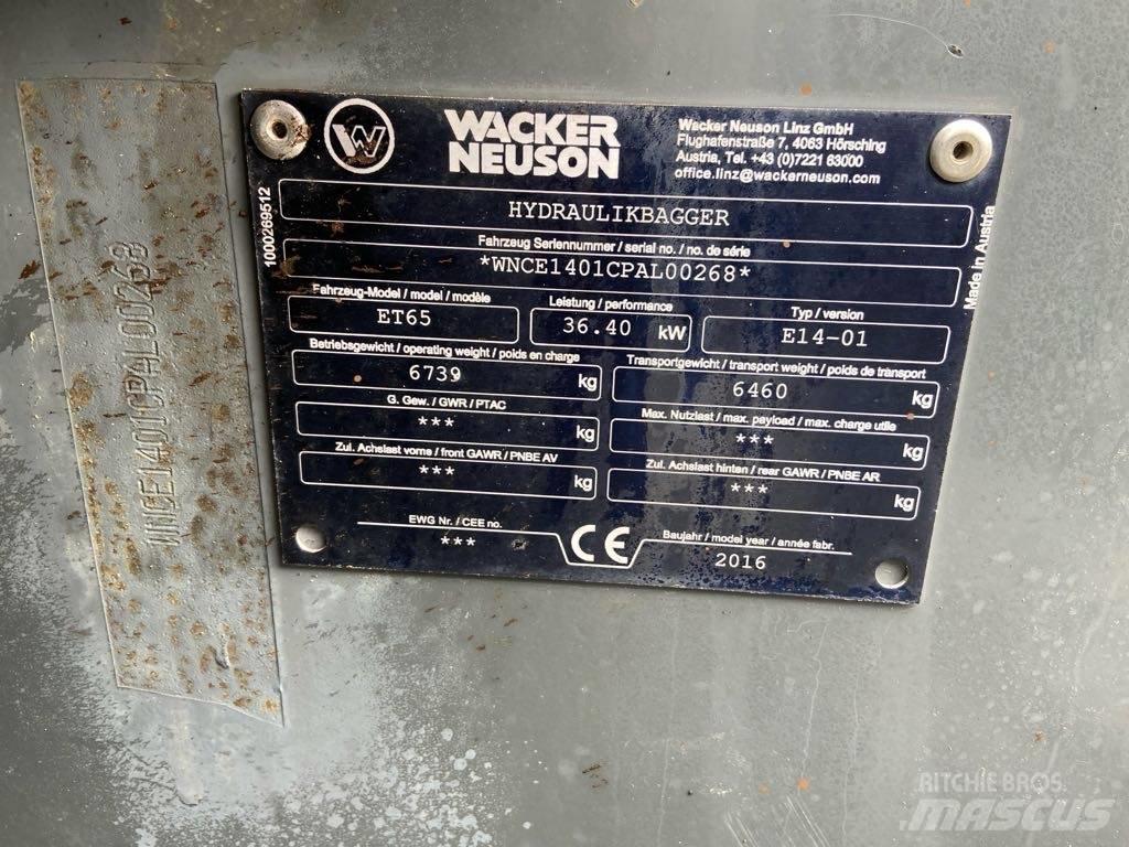 Wacker Neuson ET65 대형 굴삭기 29톤 이상