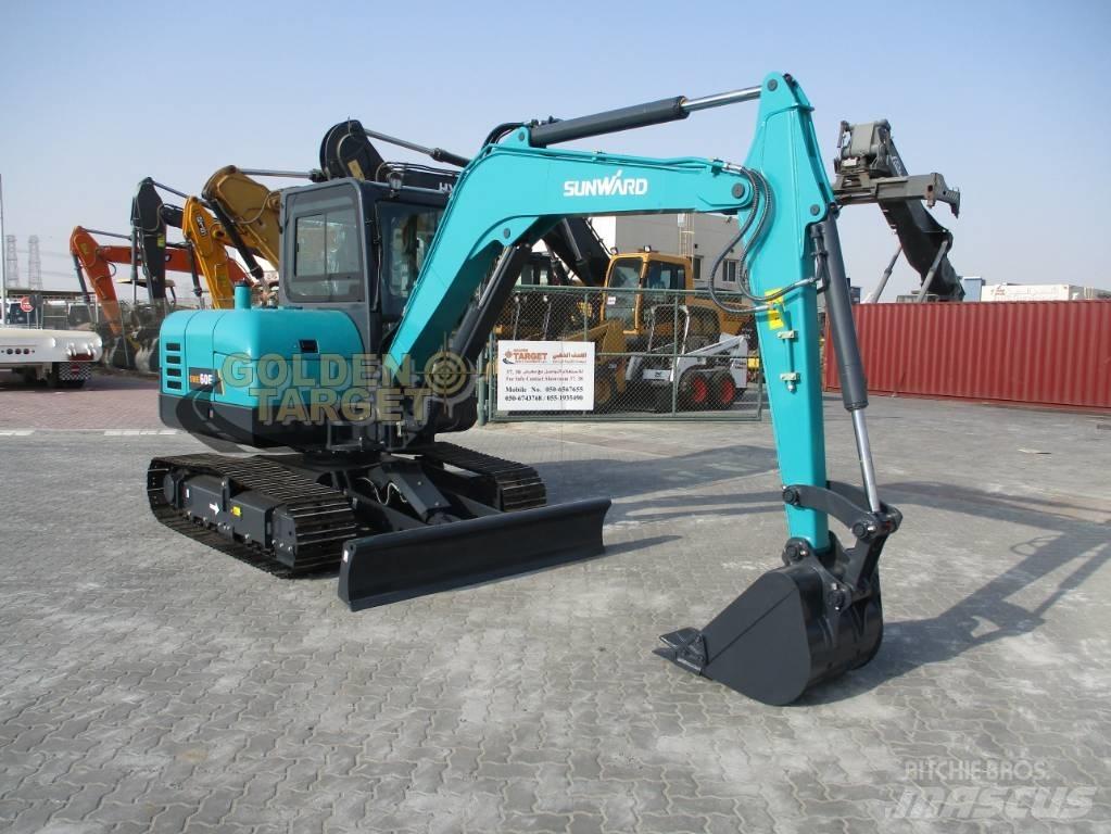 Sunward SWE60E 소형 굴삭기 7톤 미만