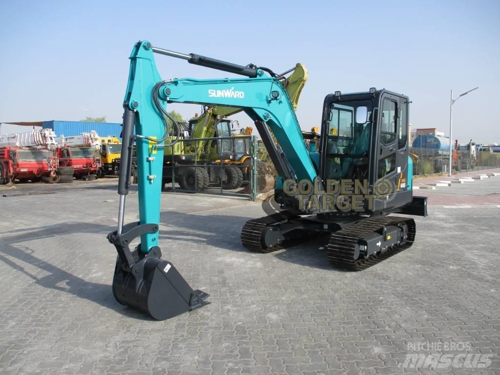 Sunward SWE60E 소형 굴삭기 7톤 미만