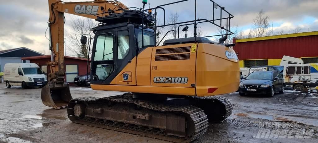 CASE CX 210 D 대형 굴삭기 29톤 이상