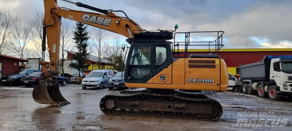 CASE CX 210 D 대형 굴삭기 29톤 이상