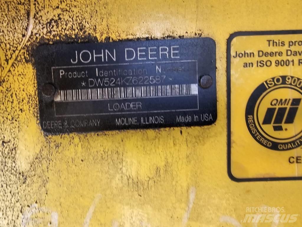 John Deere 524 K  휠로우더