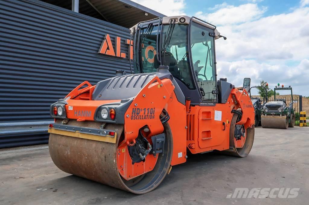Hamm HD+ 110I VO 트윈 드럼 롤러