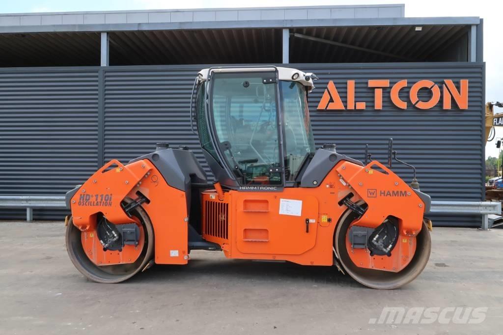 Hamm HD+ 110I VO 트윈 드럼 롤러