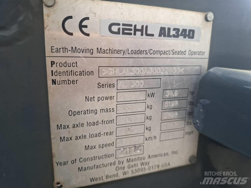 Gehl AL 340  휠로우더