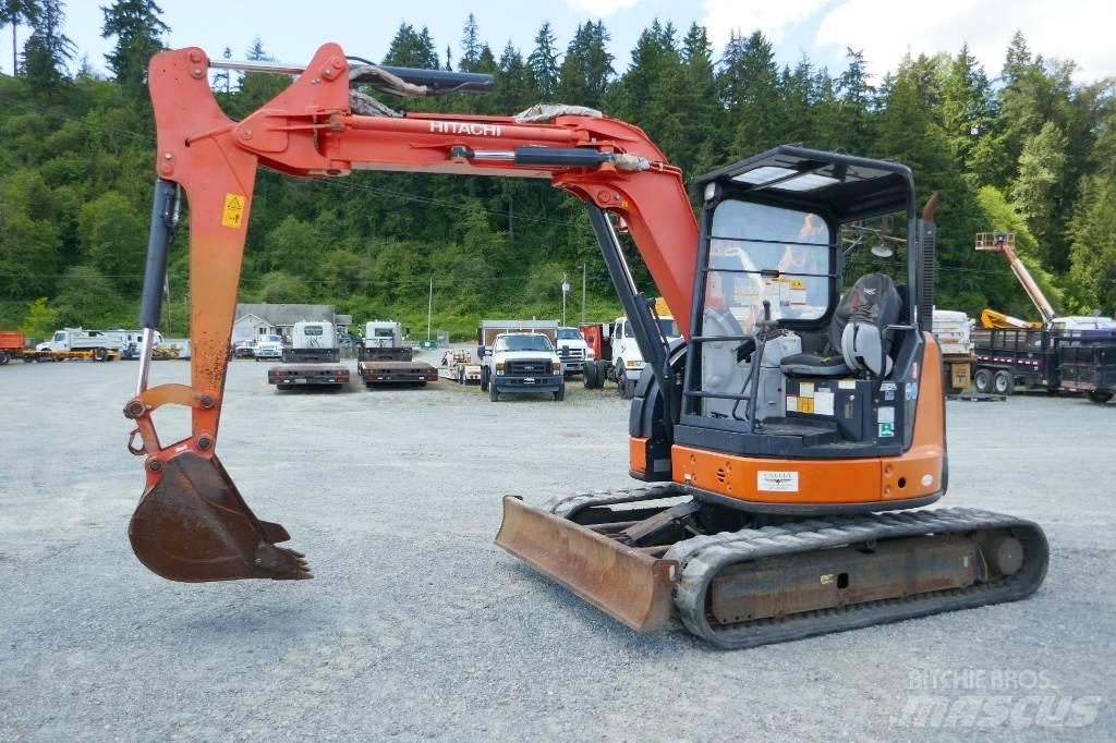 Hitachi ZX55UR-5B 소형 굴삭기 7톤 미만