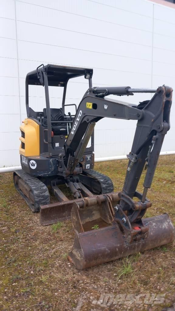 Volvo ECR 25 D 소형 굴삭기 7톤 미만
