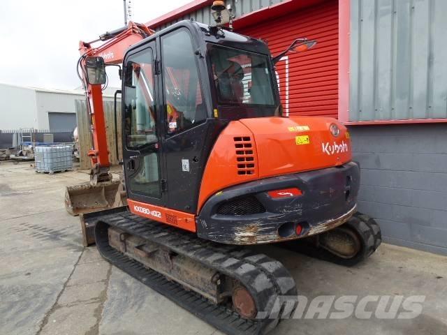 Kubota KX 080-4 중형굴삭기 7톤-28톤