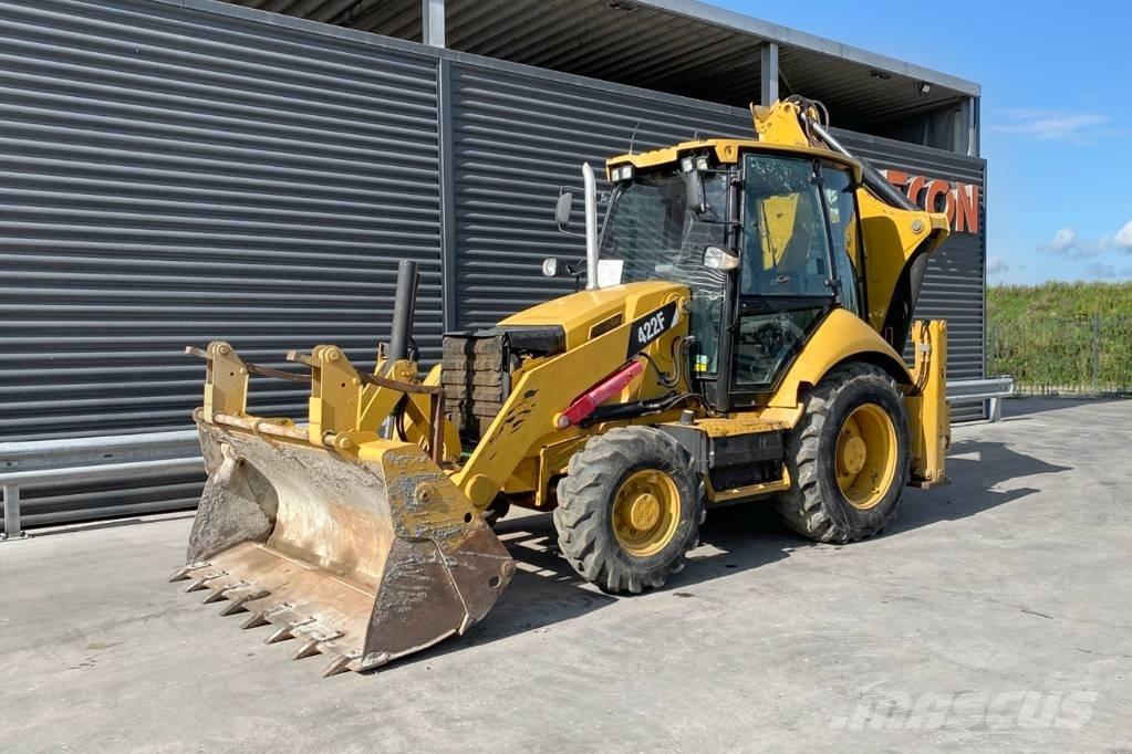 CAT 422 F TURBO 백호로더