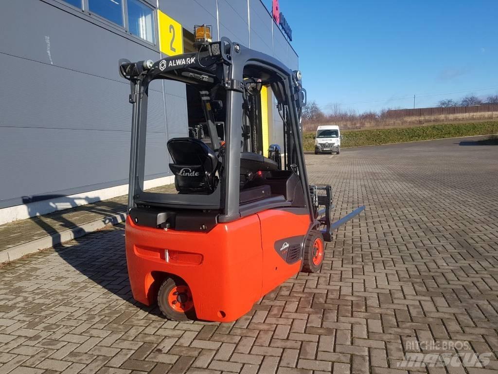 Linde E16C 전동 지게차
