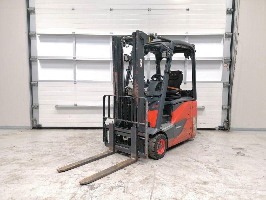 Linde E16H-02 전동 지게차