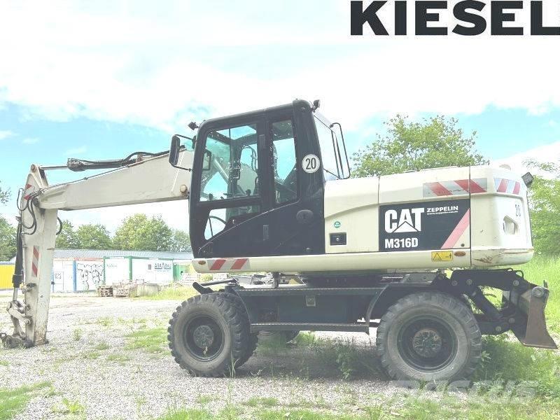 CAT M 316 D  휠 굴삭기