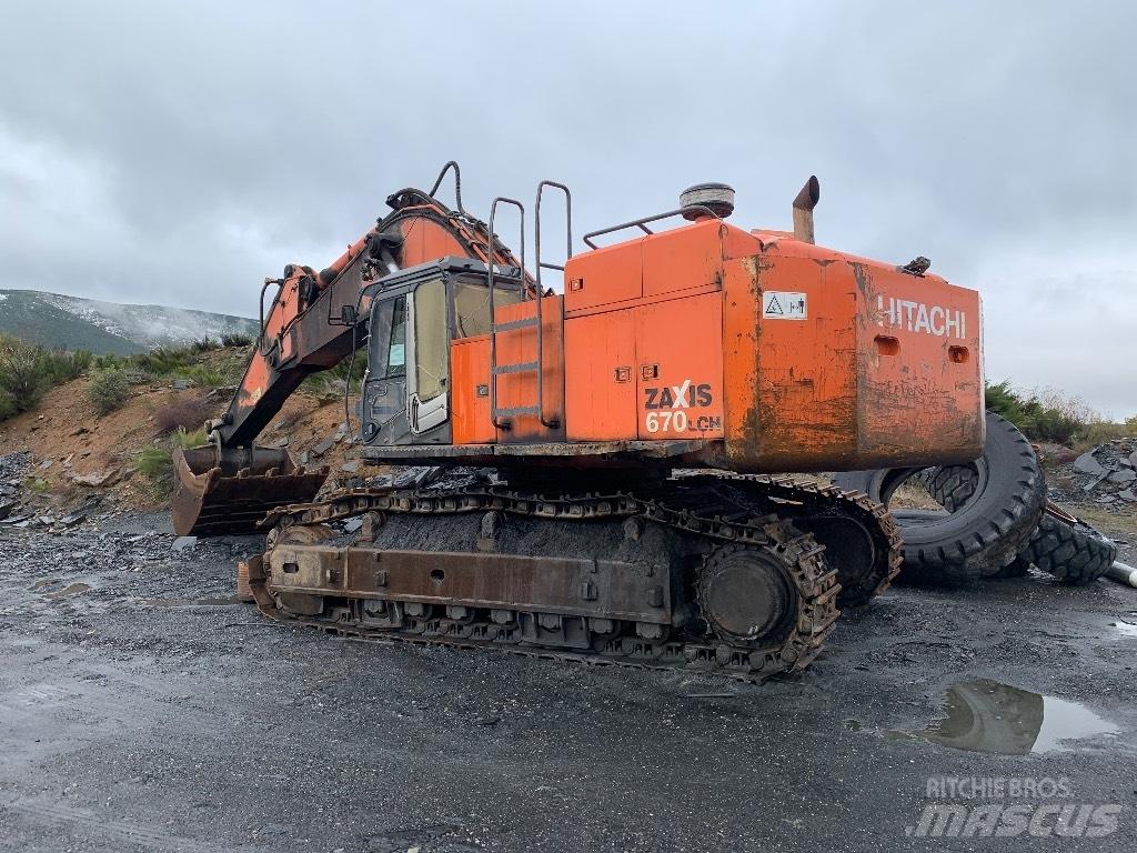 Hitachi 670 LCH-3 대형 굴삭기 29톤 이상