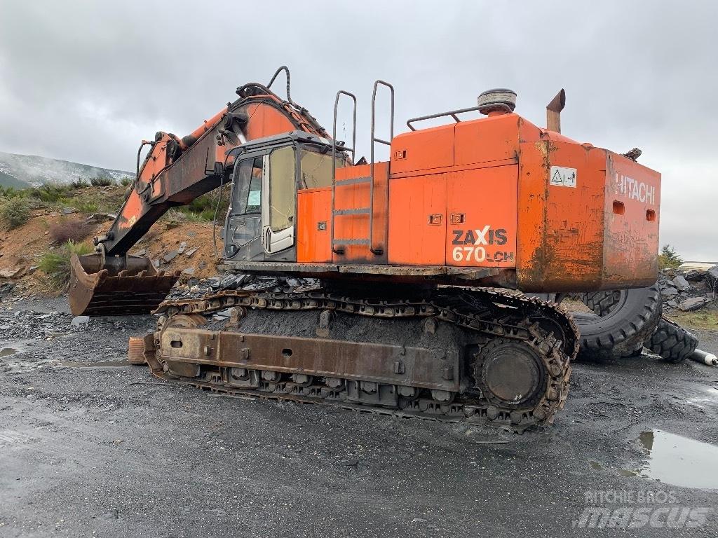 Hitachi 670 LCH-3 대형 굴삭기 29톤 이상
