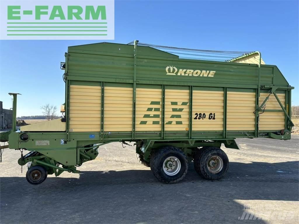Krone AX 280 GL 곡물용 카트