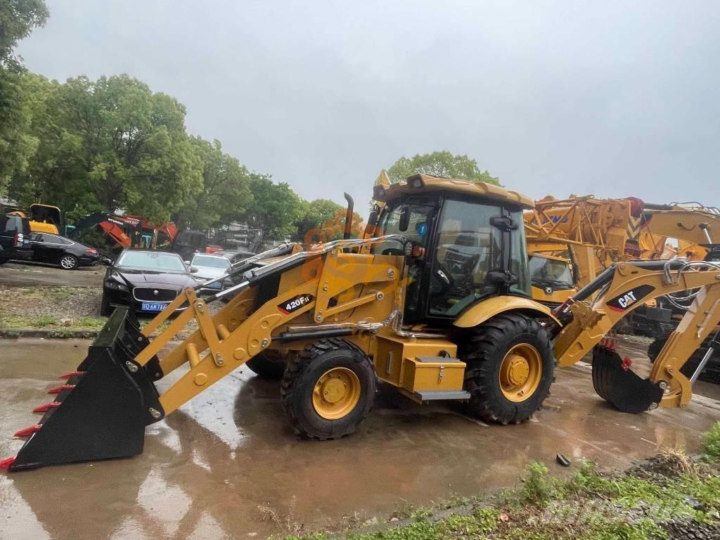 CAT 420 F 백호로더