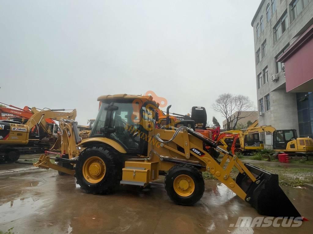 CAT 420 F 백호로더