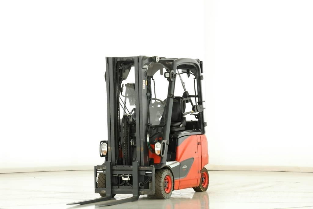 Linde E-16-PH-02 전동 지게차
