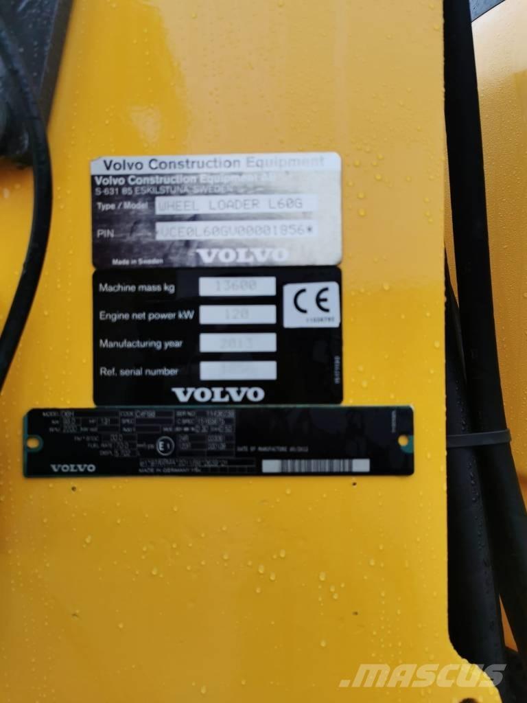 Volvo L60G  휠로우더