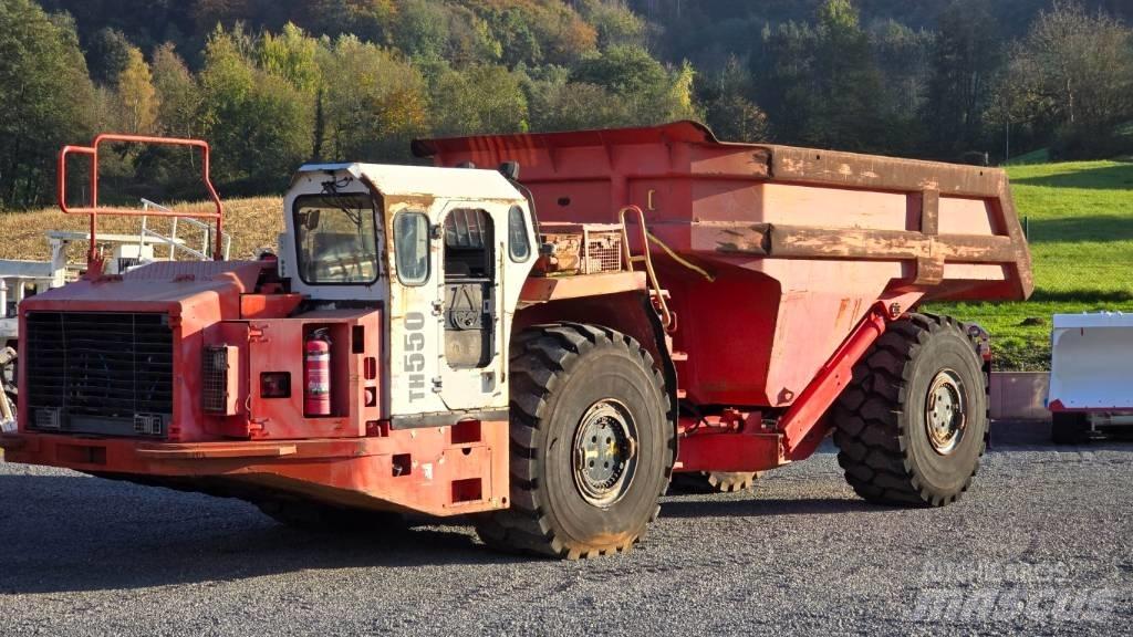 Sandvik TH550 지하 광산용 트럭